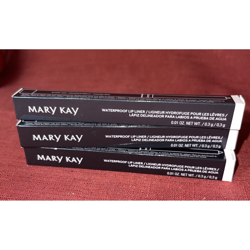 Lot of 3 Mary‎ Kay Lip Liner New Old Stock Nudes Pink Mauve Truffle 1 Each